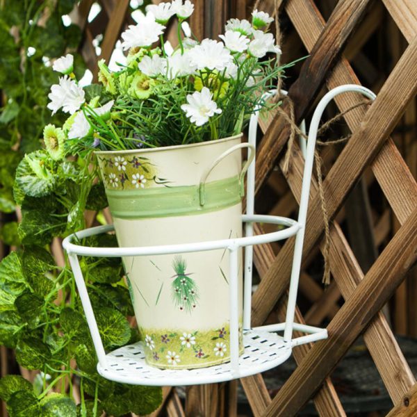 Easy Hang Durable Railing Flower Basket