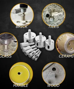 Heavy Duty Hole Saw Drill Bits Set (10pcs)