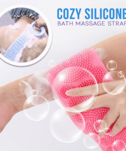Cozy Silicone Bath Massage Strap