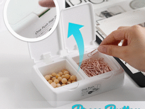 Press-Button Mini Storage Box