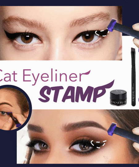 Vamped Winged Eyeliner Frimærke