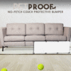 PetProof No-Fetch Couch Protective Bumper