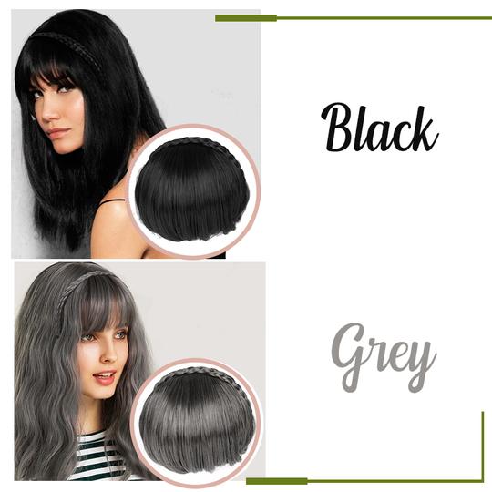 Instant Braided Hair Bangs Extensions - Image 5