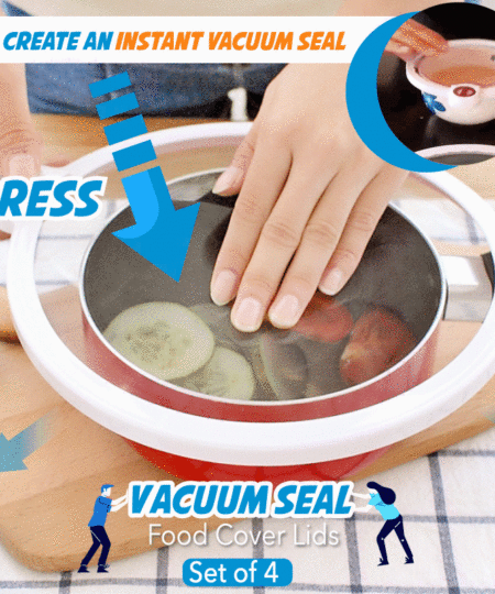 Vacuum Seal Food Cover Lids Set