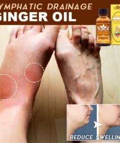 Lymphatic Drainage Ginger Massage Oil