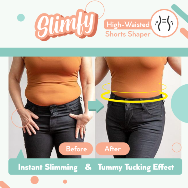 Slimfy High-Waisted Shorts Shaper