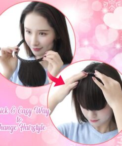 Alternative view of Instant Braided Hair Bangs Extensions