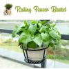 Easy Hang Durable Railing Flower Basket