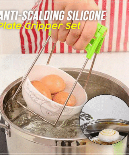 Anti-Scalding Silicone Plate Gripper Set