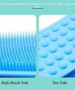 Silicone Double-Sided Back Scrubber