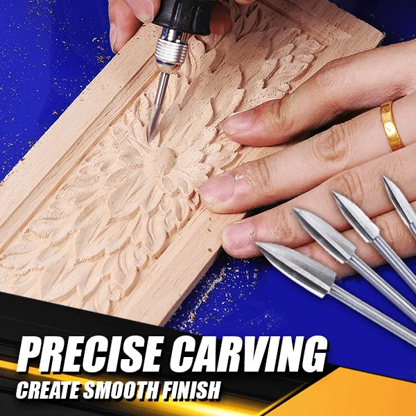 Wood Carving & Engraving Drill Bit Set - Image 3