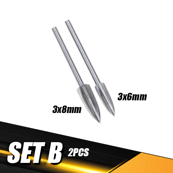 Wood Carving & Engraving Drill Bit Set - Image 7