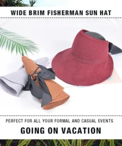 Alternative view of Summer Beach Fisherman Hat
