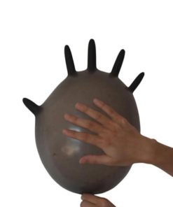 Black Gloves Latex Desposable