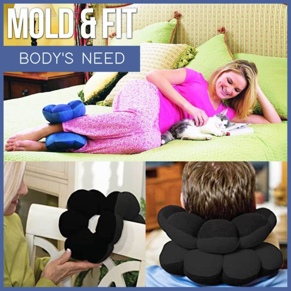 Adjustable All-Body-Support Plum Pillow