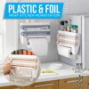 Plastic And Foil Wrap Kitchen Workstation