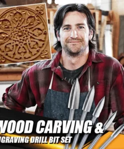 Wood Carving & Engraving Drill Bit Set