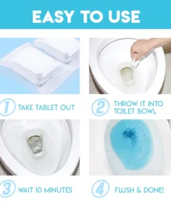 Alternative view of Ultra Clean Toilet Bowl Tablets (5pcs)