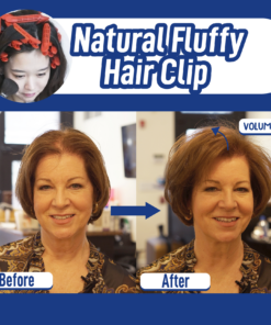 Natural Fluffy Hair Clip