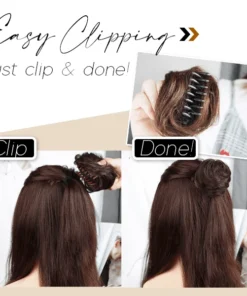 Alternative view of Messy Bun Easy Clip