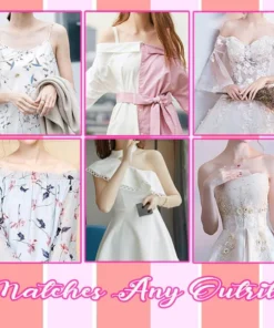 Lace Strapless Drawstring Bandeau