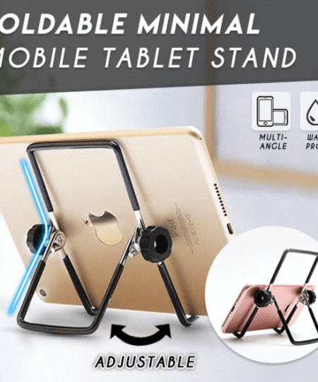 Foldable Minimal Mobile Tablet Stand