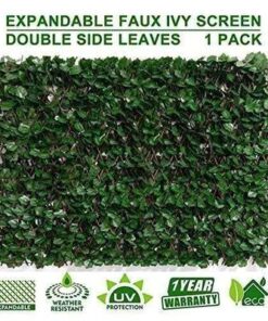 Expandable Faux Privacy Fence(Large size(40