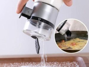 Push-type Salt Dispenser Spice Shaker