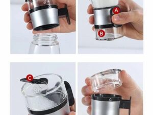 Push-type Salt Dispenser Spice Shaker