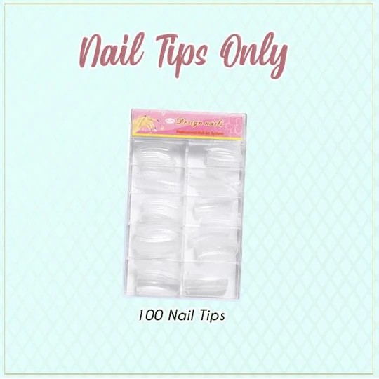NailIt™ UV-free Nail Extension Kit (100 Tips)