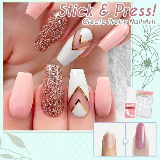 NailIt™ UV-free Nail Extension Kit (100 Tips)