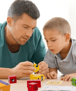 (50% DE DESCONTO)Treinamento de Pensamento Crianças Mudando o Rosto Cubo de Rubik