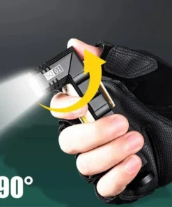Multifunctional 360-degree Magnet Anti-fall Flashlight