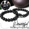 Anti-Swelling Black Obsidian Bracelet