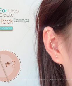 (50% SLEVA) Náušnice s háčkem na uši