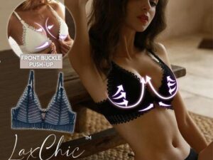 LaxChic™ Breathy Front Buckle Lace Bra