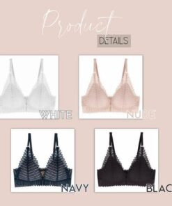 LaxChic™ Breathy Front Buckle Lace Bra