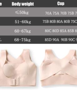 Seamless nga Front Buckle Support Bra