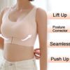 Seamless Front Buckle Support Bra