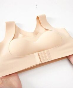 Seamless Front Buckle Support Bra