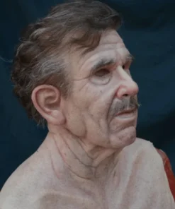 Hyper Realistic Old Man Skin Mask