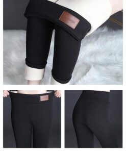 LEGGINGS CALDI D'INVERNO A VITA ALTA