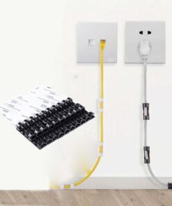 Finisher Wire Clamp, Transparent / 20pcs or 60pcs