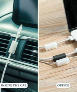 Finisher Wire Clamp, Transparent / 20pcs or 60pcs