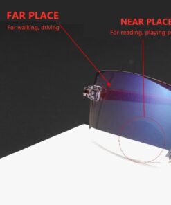 FoldFlat™ Sapphire Far & Near Dual-Use Reading Glasses