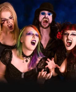 Retractable Halloween Vampire Fangs