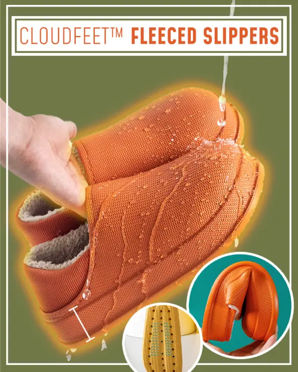 CloudFeet™ Fleeced Slippers