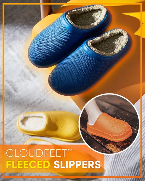 CloudFeet™ Fleeced Slippers