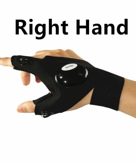 LED Gloves With Waterproof Lights