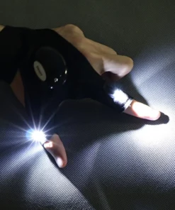 LED Gloves With Waterproof Lights